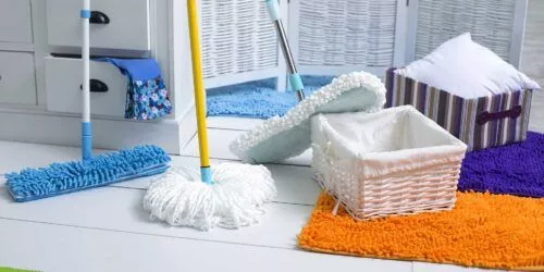 уборка, корзины, щетка, швабра, ковер, шкаф, клининг, клининг в Таллине